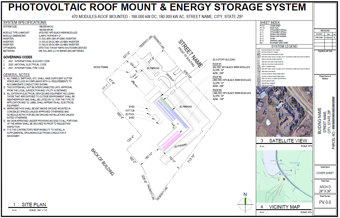 Commercial Solar Permit Design & Engineering – USA